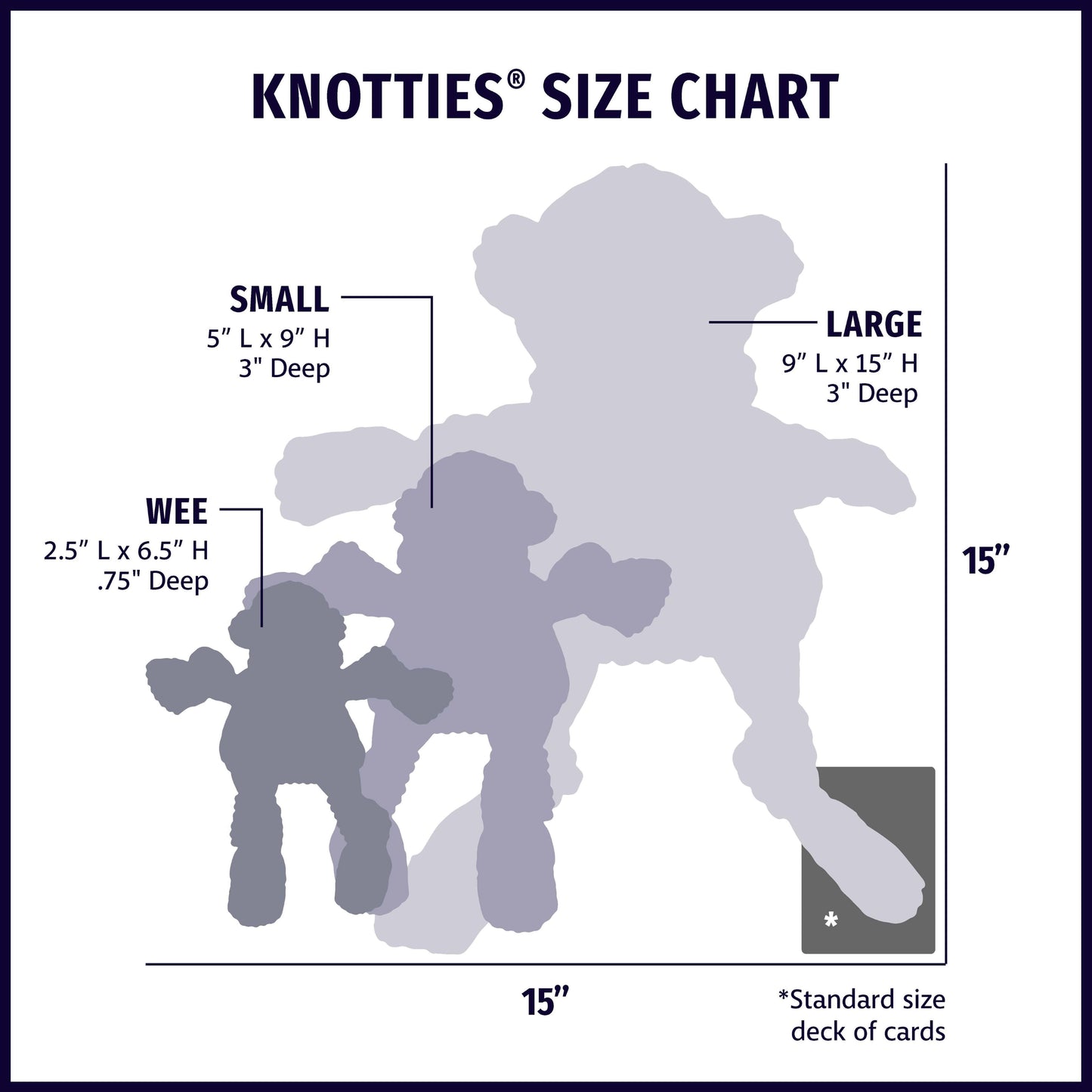 HuggleCause™, Project K-9 Hero, K-9 Mattis Knottie® Plush Dog Toy, Large