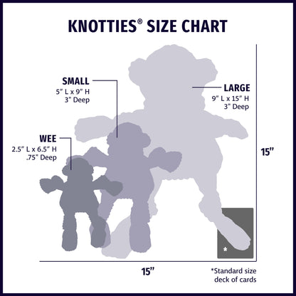 HuggleCause™, Project K-9 Hero, K-9 Mattis Knottie® Plush Dog Toy, Large