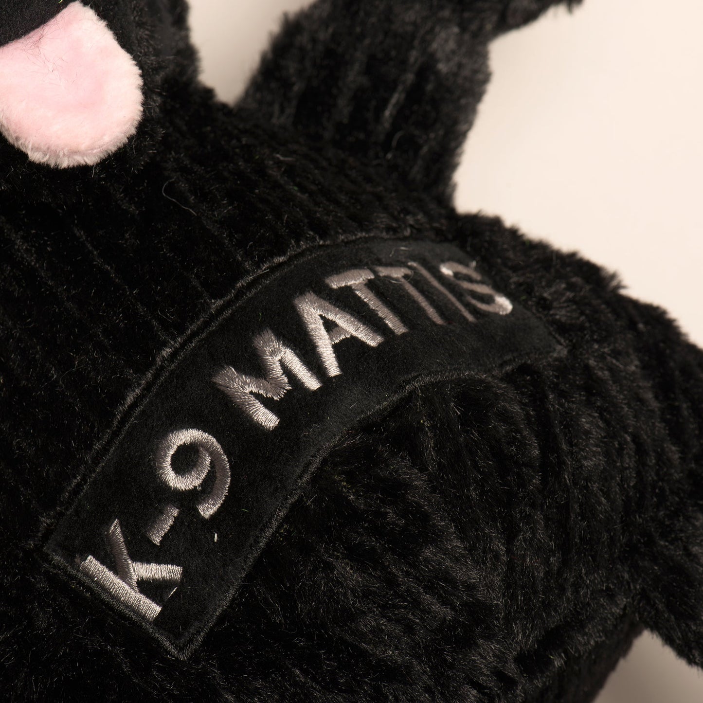 HuggleCause™, Project K-9 Hero, K-9 Mattis Knottie® Plush Dog Toy, Large