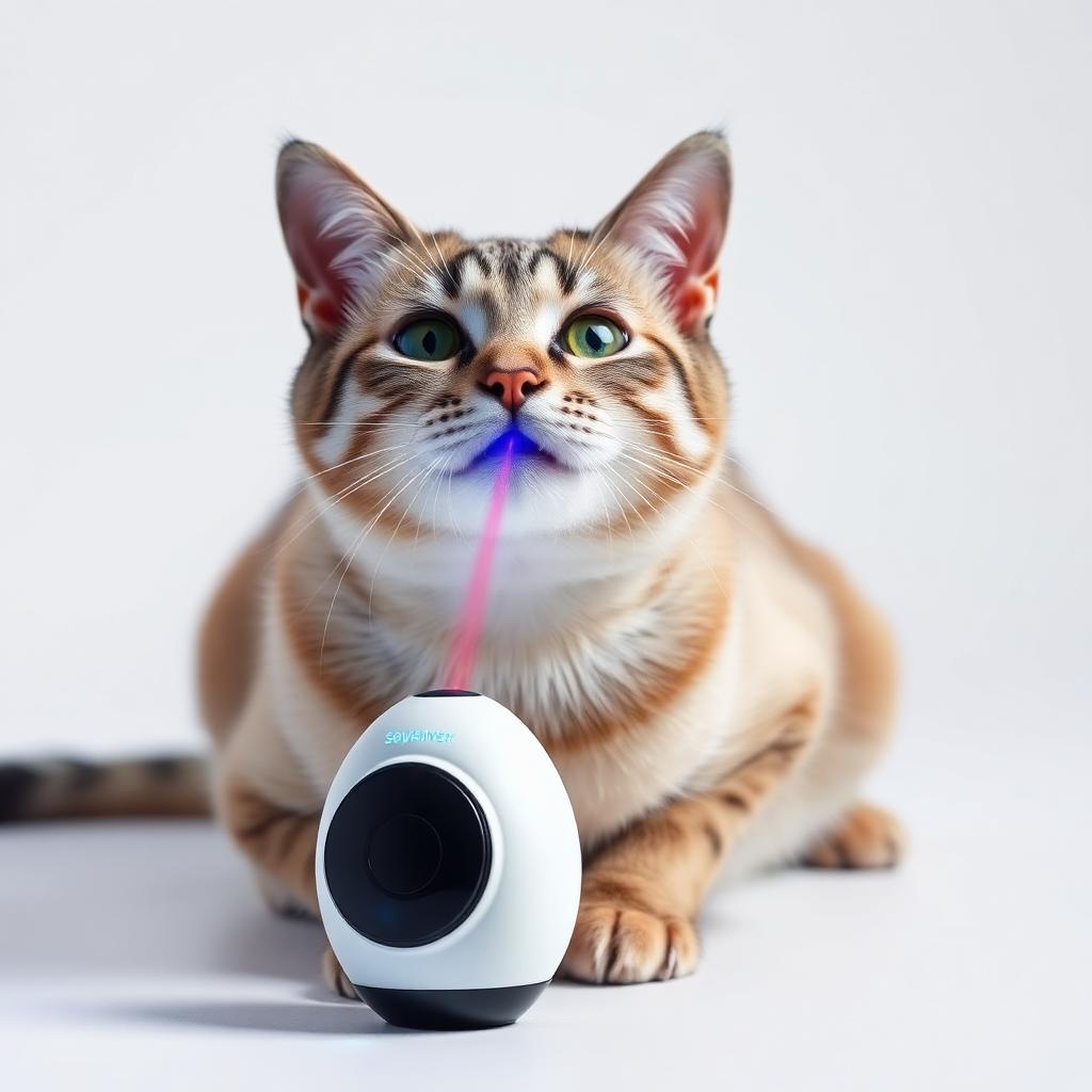 Automatic cat laser toy