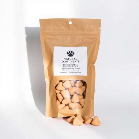 Freeze-dried chicken treats